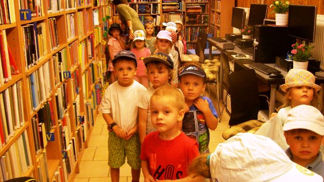 Słneczka w bibliotece